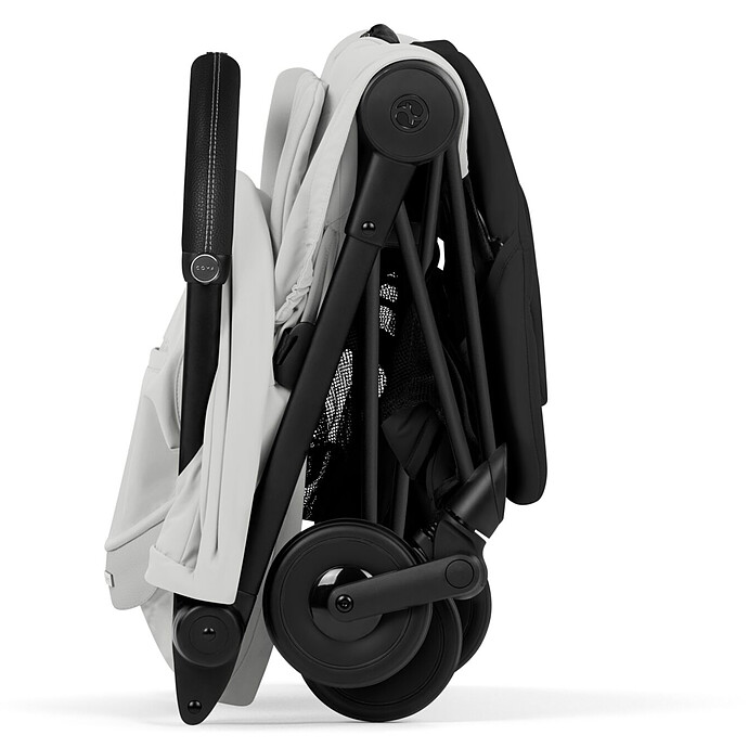 Achat Poussette Ultra-compacte Coyä Style Châssis Matt Black - Off White