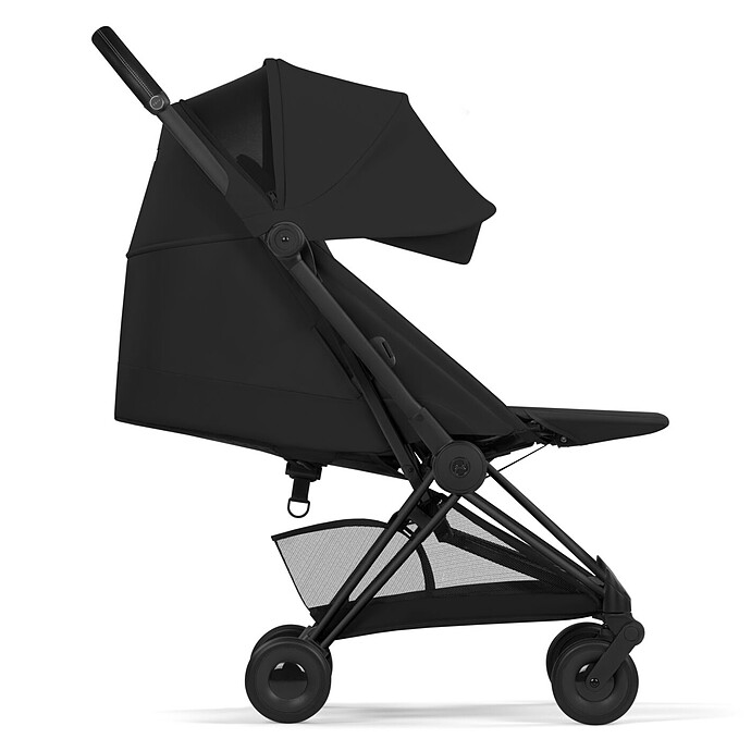 Poussette Ultra-compacte Coyä Confort Châssis Matt Black - Sepia Black Cybex