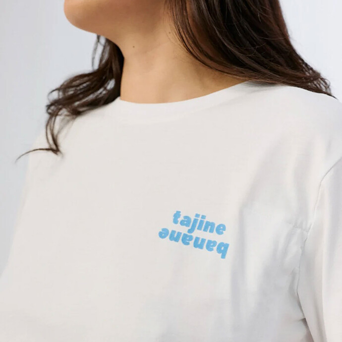 T-shirt d'Allaitement La P'allaite Blanc - M Tajinebanane