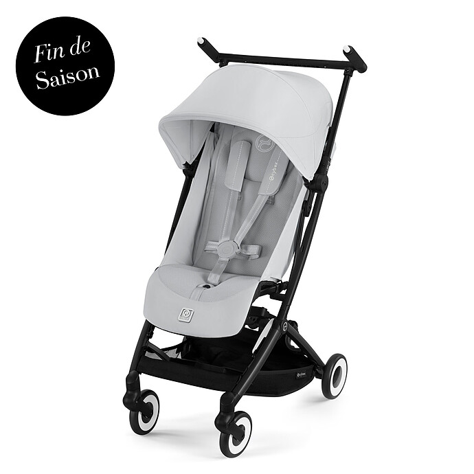 Poussette Ultra-compacte Libelle Châssis Black - Fog Grey Cybex