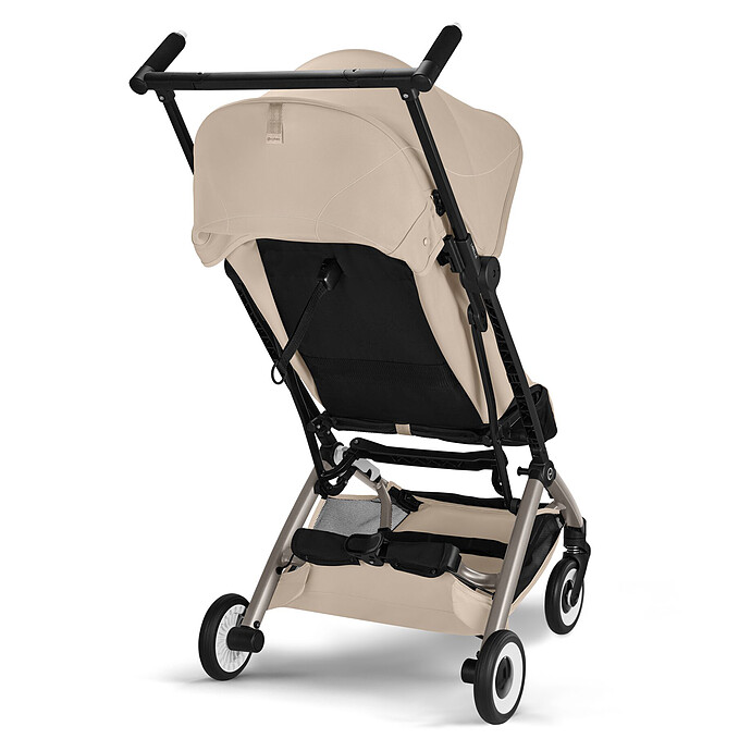Poussette Ultra-compacte Libelle 2026 Châssis Taupe - Almond Beige Cybex