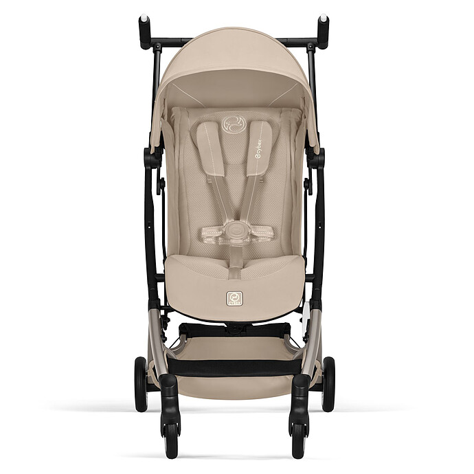 Avis Poussette Ultra-compacte Libelle 2026 Châssis Taupe - Almond Beige