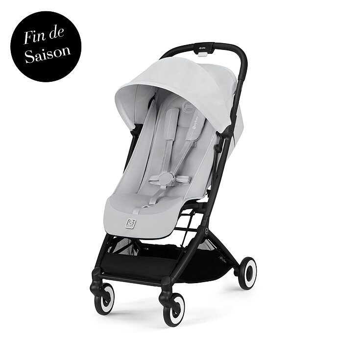 Poussette de Voyage Ultra-compacte Orfeo Châssis Black - Fog Grey Cybex