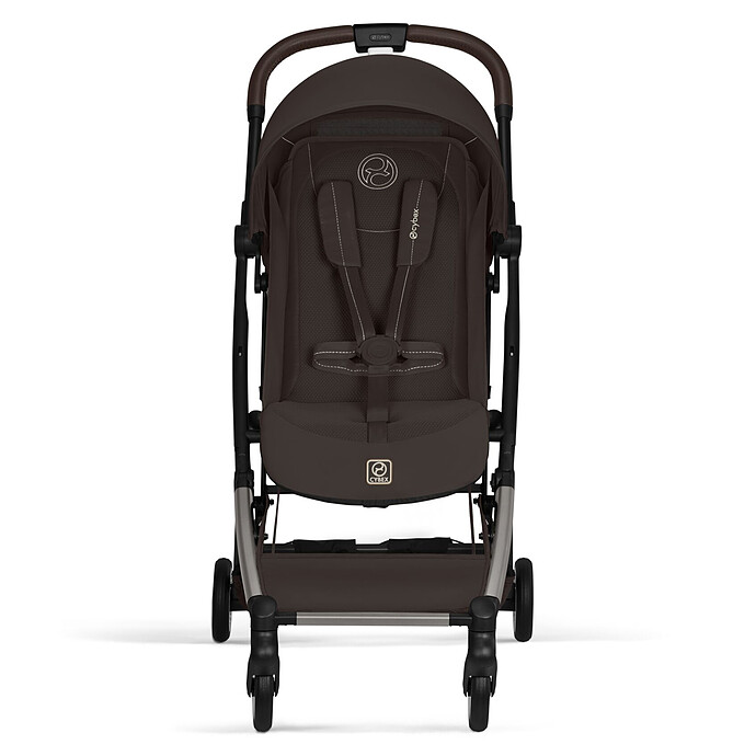 Avis Poussette de Voyage Ultra-compacte Orfeo 2026 Châssis Taupe - Chocolate Brown