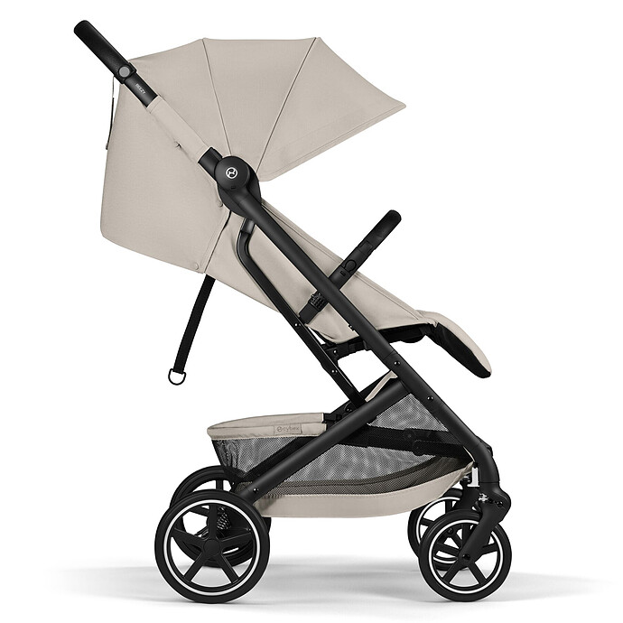 Poussette Citadine Ultra-compacte Beezy Châssis Black - Dune Grey Cybex