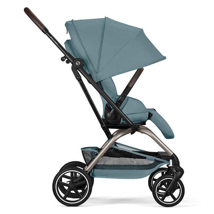 Poussette Compacte Eezy S Twist+2 2026 Châssis Taupe - Stormy Blue pas cher