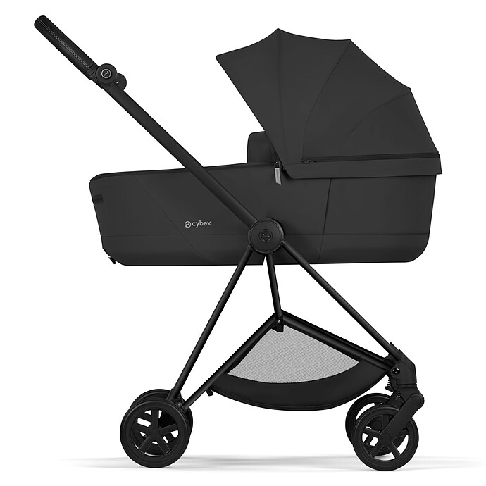 Pack Poussette Mios Confort 2026 Matt Black + Nacelle - Sepia Black Cybex