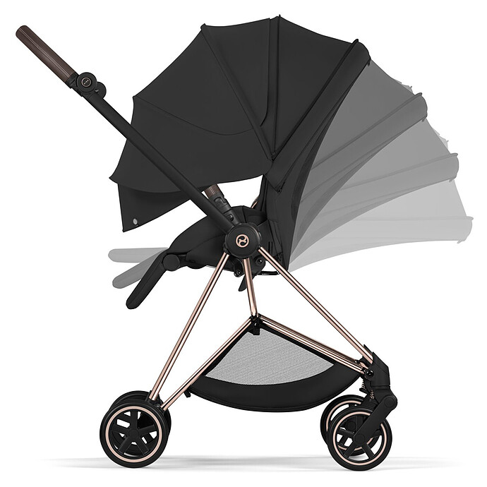 Avis Pack Poussette Mios Confort 2026 Matt Black + Nacelle - Sepia Black