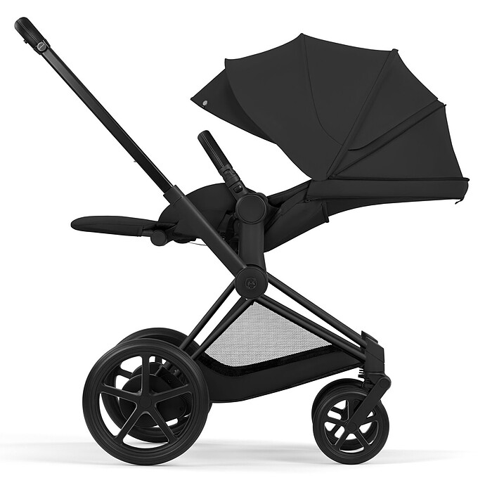 Avis Pack Poussette e-Priam Confort Matt Black + Nacelle - Sepia Black