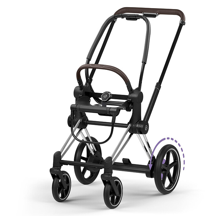 Châssis e-Priam Style 2026 - Chrome Brown Cybex