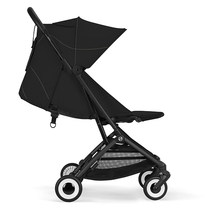 Poussette de Voyage Ultra-compacte Orfeo 2026 Châssis Black - Magic Black Cybex