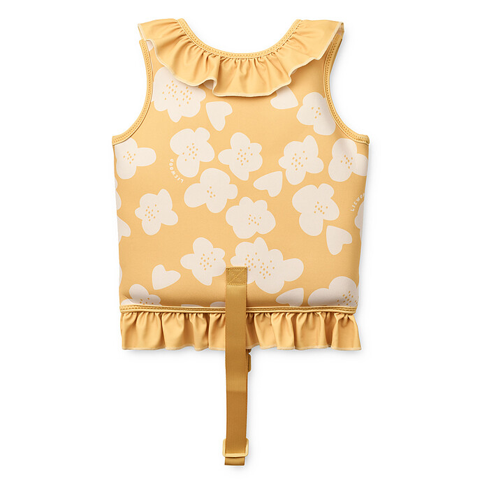 Gilet de Nage Dove Flower / Lemon Yellow - 3/4 Ans Liewood