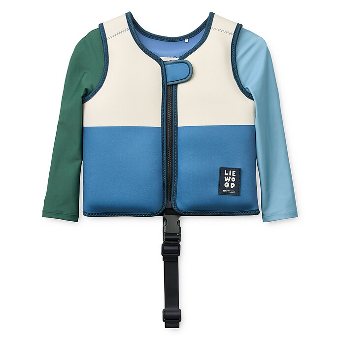 Gilet de Nage Dove avec Manchons Riverside Multi Mix - 1/2 Ans  Liewood