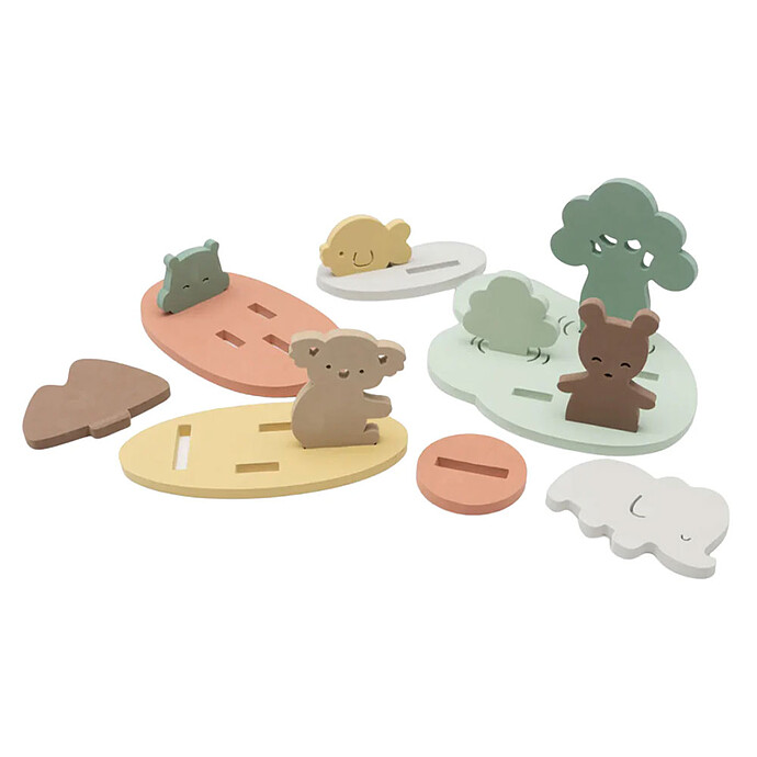 Set de Jeux de Bain en Mousse - Kangaroots Jollein