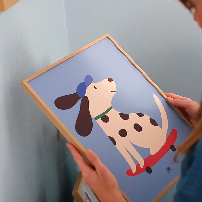 Affiche Dalmatien - 40 x 30 cm Ma petite vie