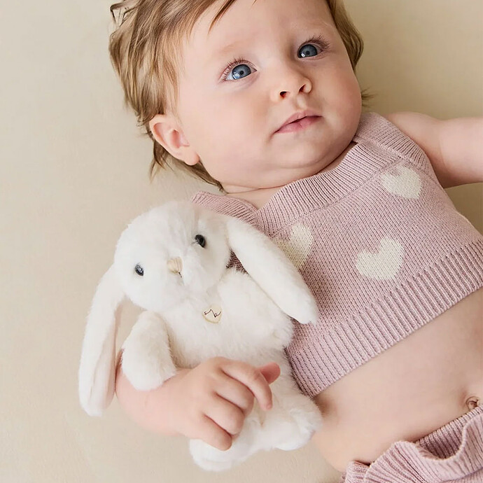 Avis Peluche Lapin Pénélope Marshmallow - 15 cm