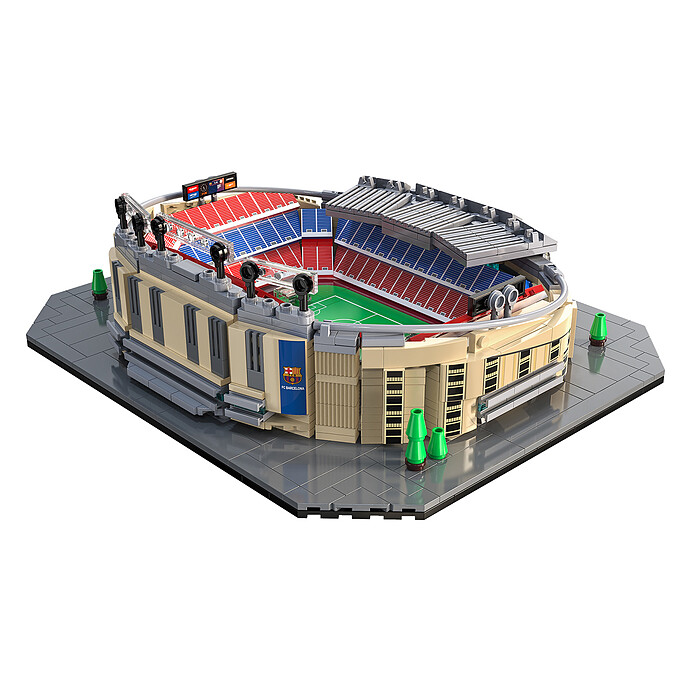 Jeu de Construction Stade Camp Nou FC Barcelona Cada