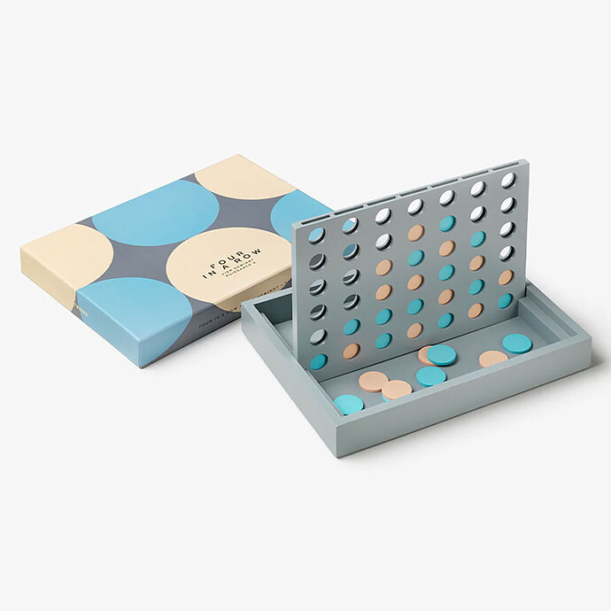 Jeu de Plateau Puissance 4 - Play Printworks