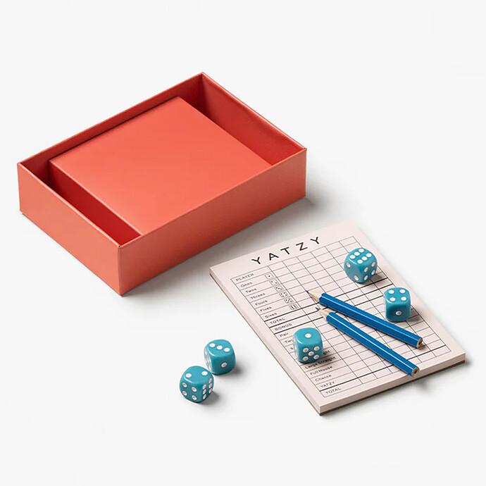 Jeu Yatzy - Play Printworks