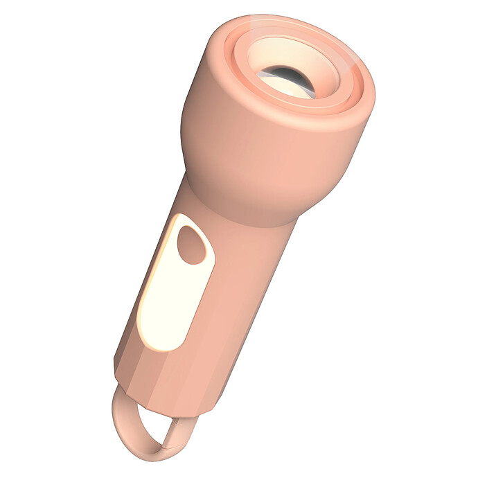 Lampe Torche Glowy - Rose MOB