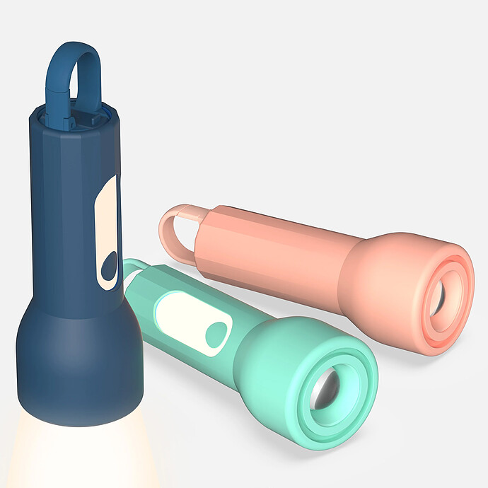 Avis Lampe Torche Glowy - Rose