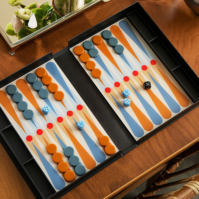 Avis Jeu de Plateau Art of Backgammon Anthracite - Classic