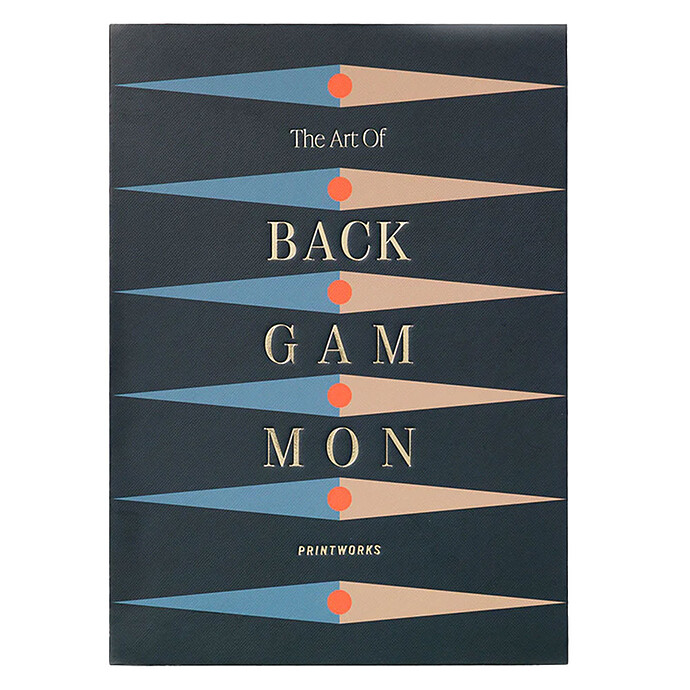 Jeu de Plateau Art of Backgammon Anthracite - Classic Printworks