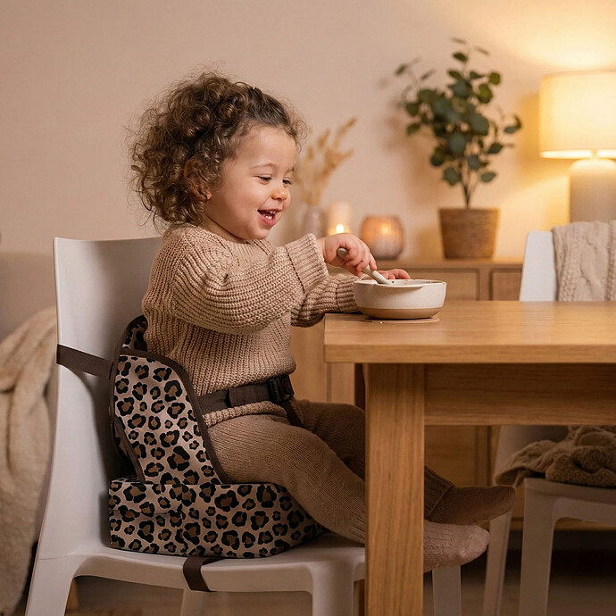 Rehausseur Easy Up pour Chaise - Léopard pas cher