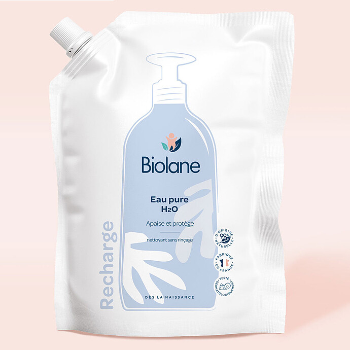 Eco-recharge Eau Pure H2O - 750 ml  Biolane