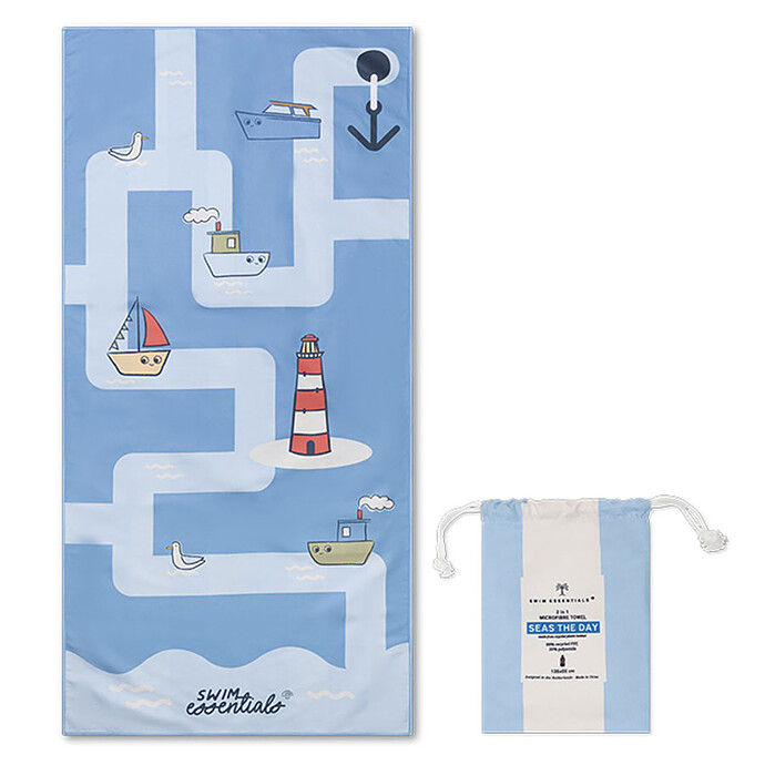 Serviette de Plage - Seas the Day Swim Essentials