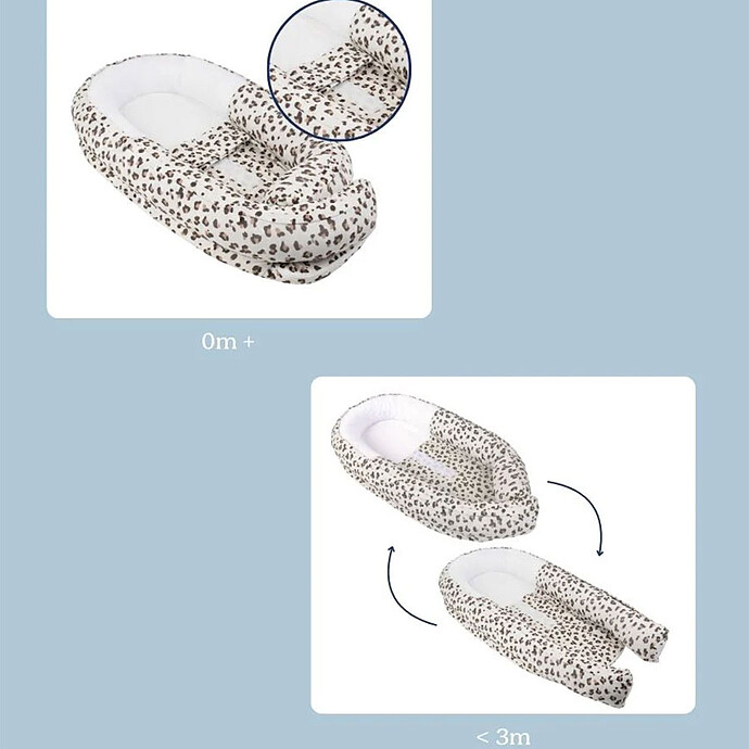 Réducteur Dommoo Cocoon - Leopard Cream pas cher