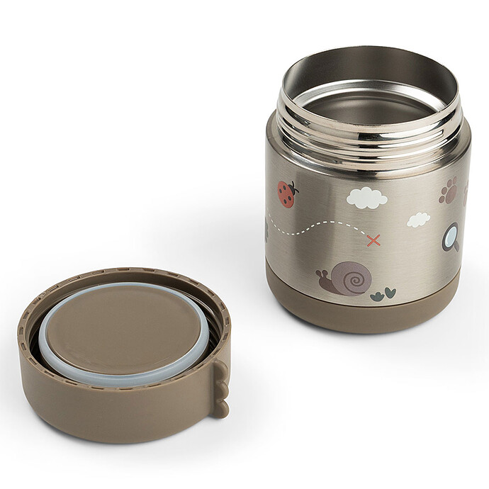 Boîte Repas Isotherme Tiny Trails Sable - 300 ml Done by Deer