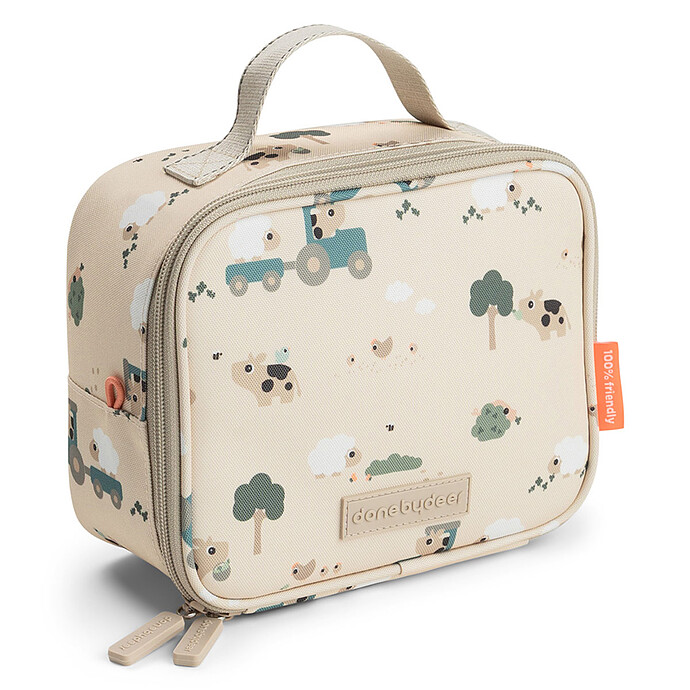 Lunch Bag Isotherme - Tiny Farm Sable Done by Deer