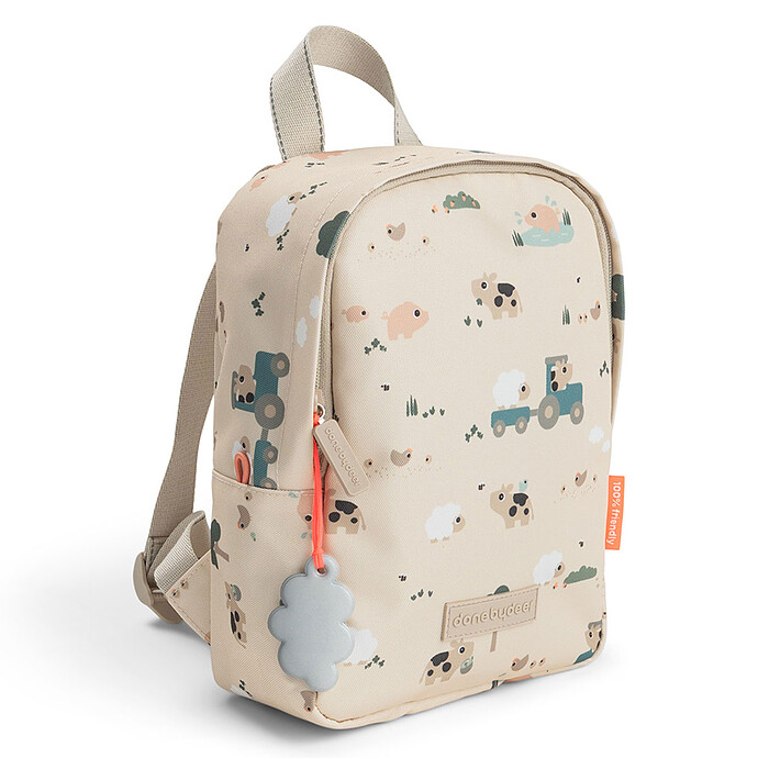 Sac à Dos Enfant - Tiny Farm Sable Done by Deer