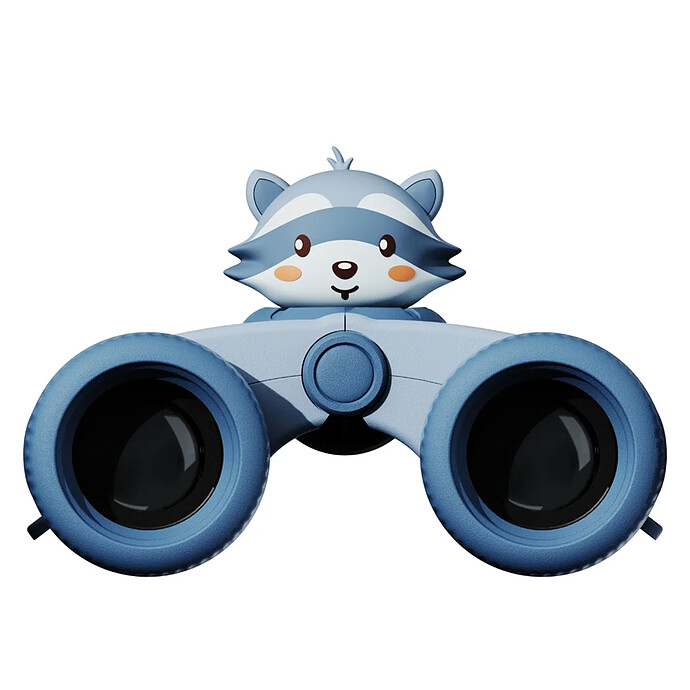 Jumelles - Raton Laveur The Zoofamily