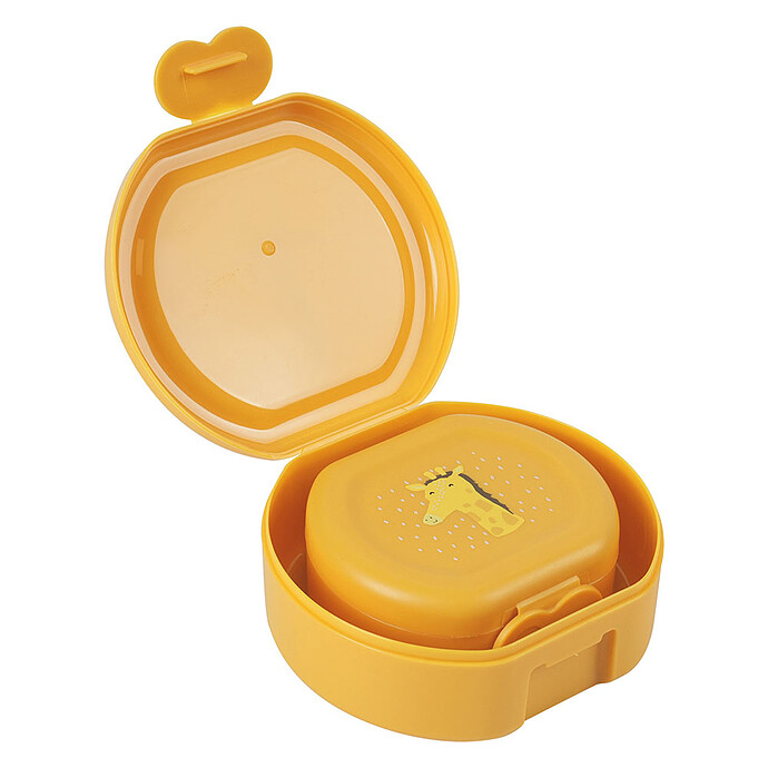 Avis Lot de 2 Boîtes à Goûter à Clip - Mr. Giraffe