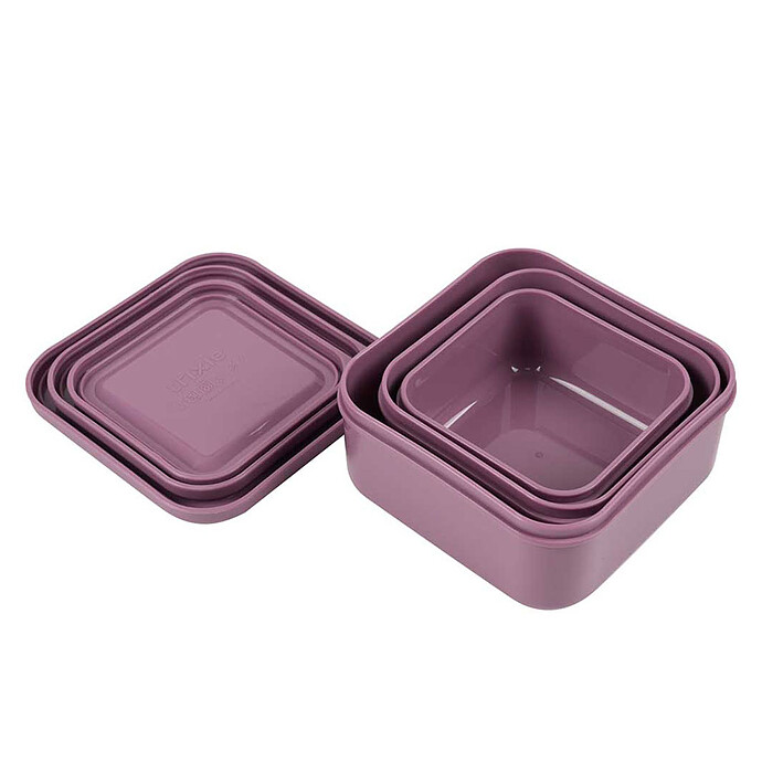 Achat Lot de 3 Boîtes à Goûter - Mrs. Peacock