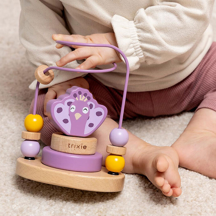 Avis Labyrinthe à Perles en Bois - Mrs. Peacock