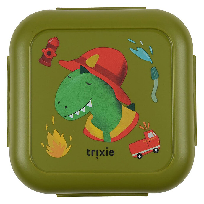 Achat Boîte à Goûter à Clip - Fireman Mr. Dino