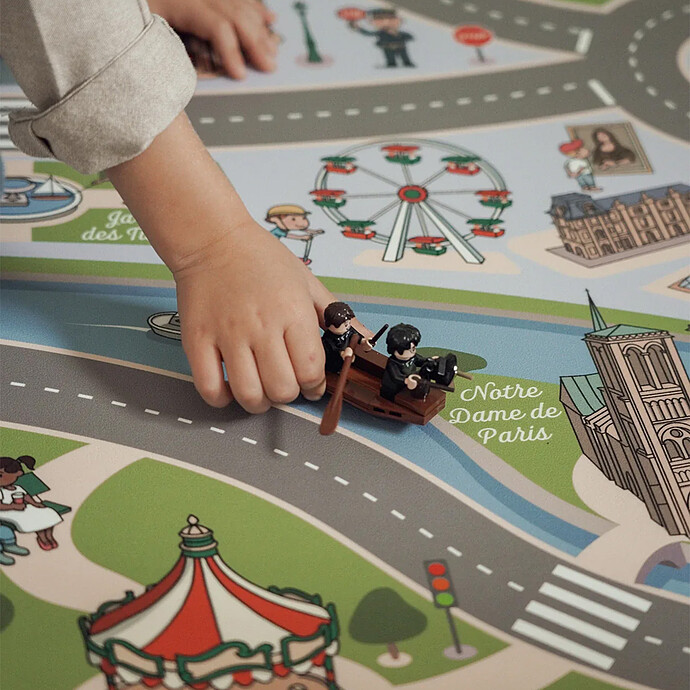 Tapis de Jeu Paris Citypi
