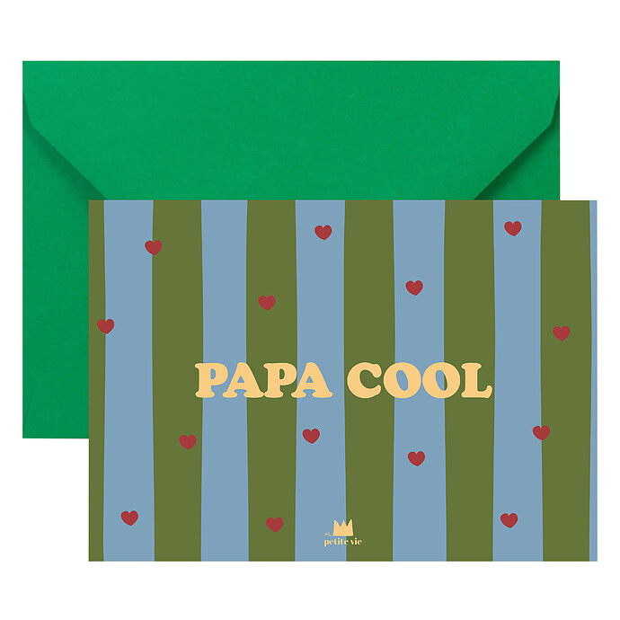 Carte Papa Cool  Ma petite vie