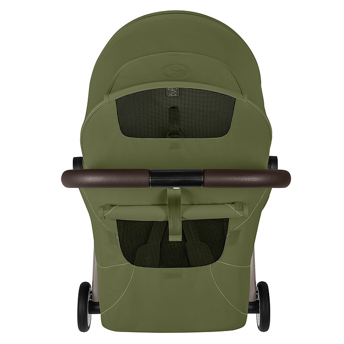 Poussette de Voyage Ultra-compacte Orfeo 2026 Châssis Taupe - Moss Green pas cher