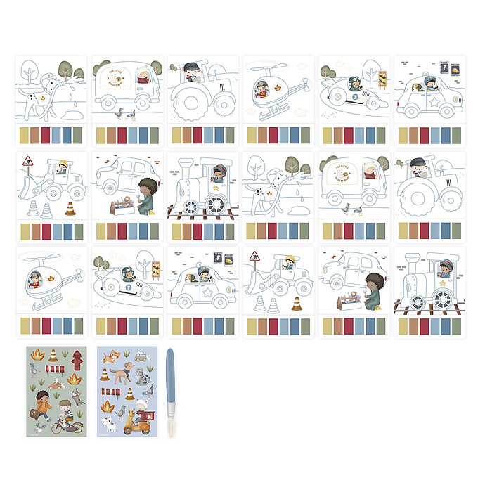 Achat Livre de Peinture Aquarelle - Véhicules 
