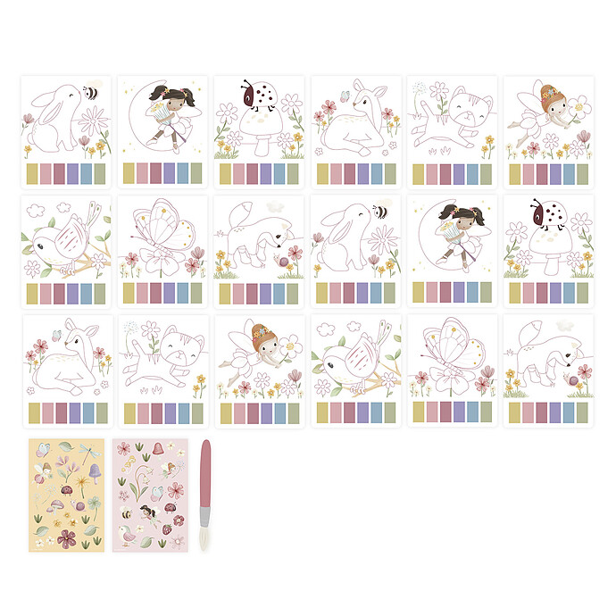 Achat Livre de Peinture Aquarelle - Fairy Garden