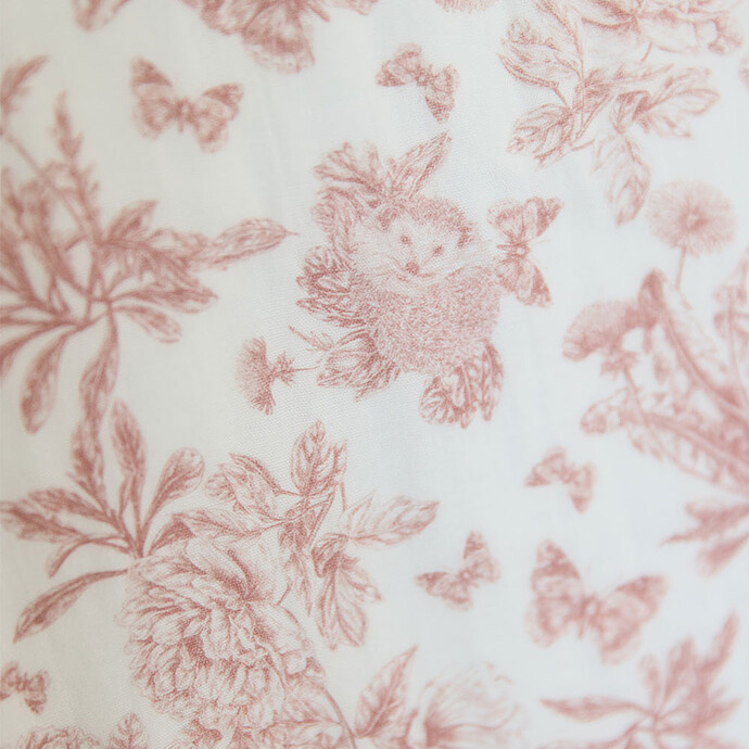 Gigoteuse Eté Toile de Jouy Rose - 3/9 Mois Tartine et Chocolat