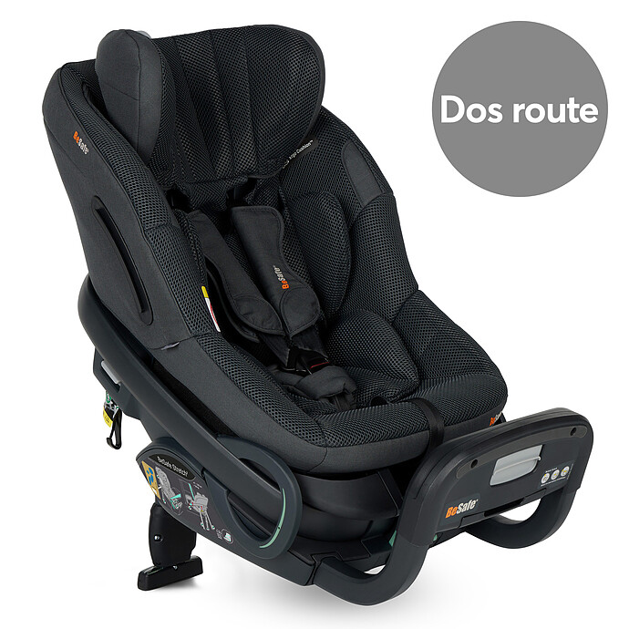Siège Auto Stretch² i-Size Groupe 0/1/2 - Anthracite Mesh BeSafe