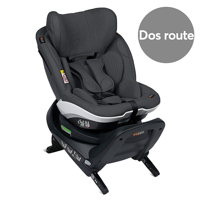 Siège Auto iZi Twist i-Size Groupe 0+/1 - Anthracite Mesh BeSafe