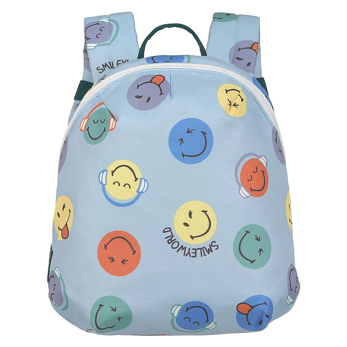 Sac à Dos Tiny SmileyWorld® - Bleu LÄSSIG