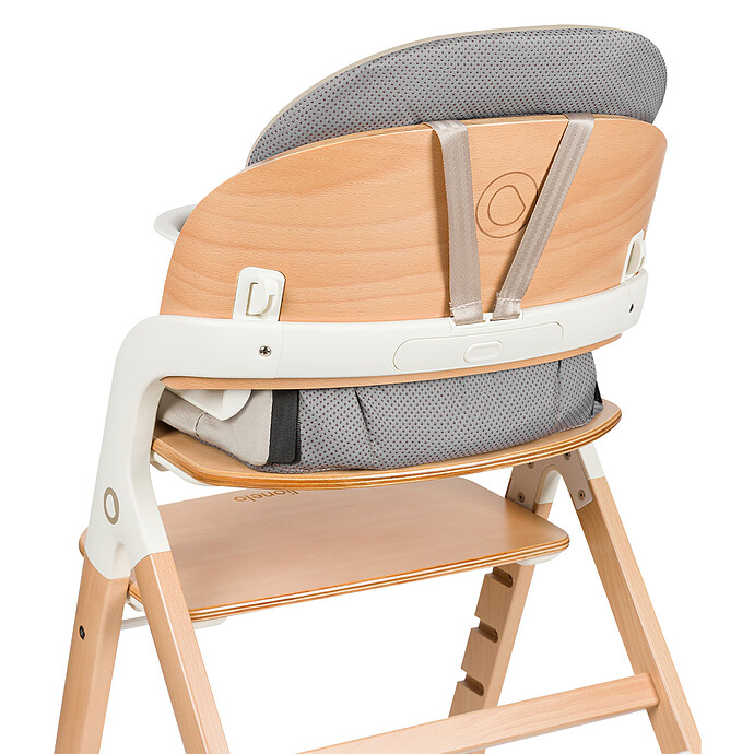 Chaise Haute Megan - White Wood pas cher