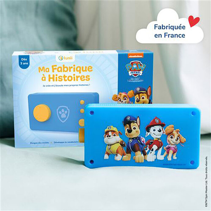 Ma Fabrique à Histoires - Pat' Patrouille Lunii